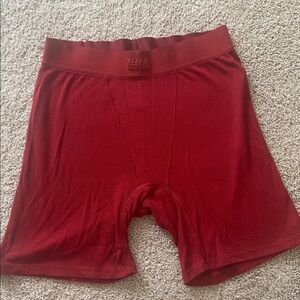 Skims Jersey Red Boxer Briefs